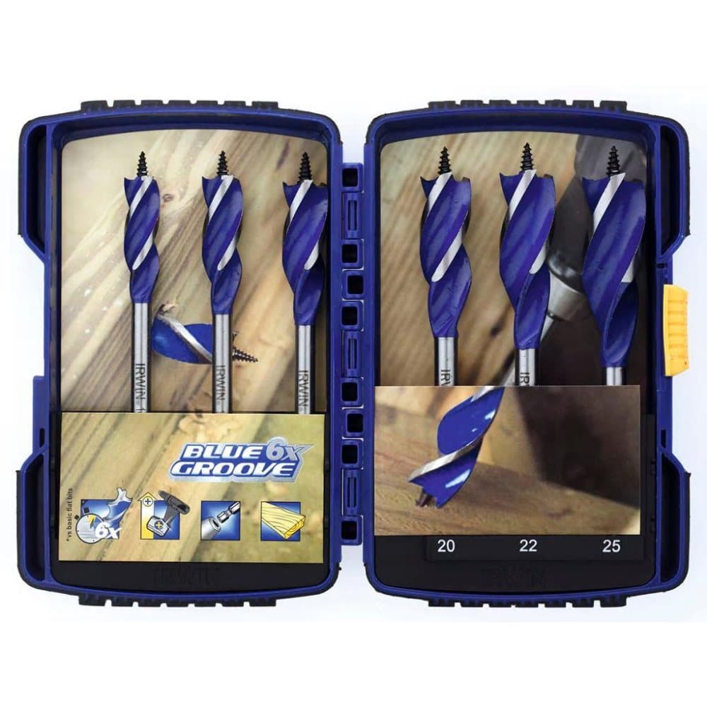 Irwin Borsett 6 stk Blue Groove 6X tre 10507604