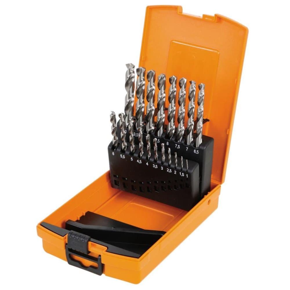 Beta Tools Borbits i 19 deler 412/SP19 stål 004120419