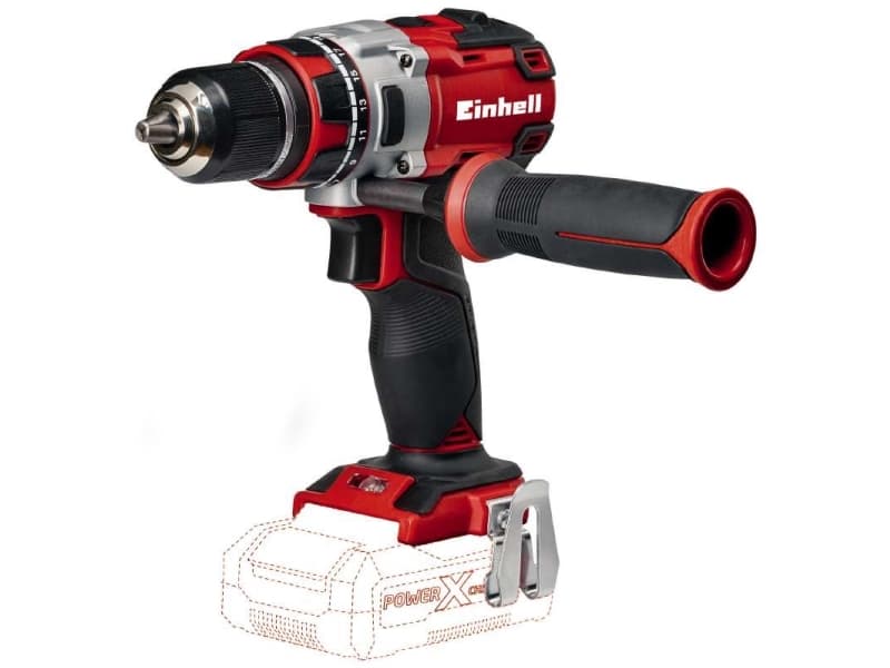 Einhell TE-CD 18 Li, Boremaskin med pistolgrep, Nøkkelløs, 1,3 cm, 500 RPM, 1800 RPM, 60 Nm