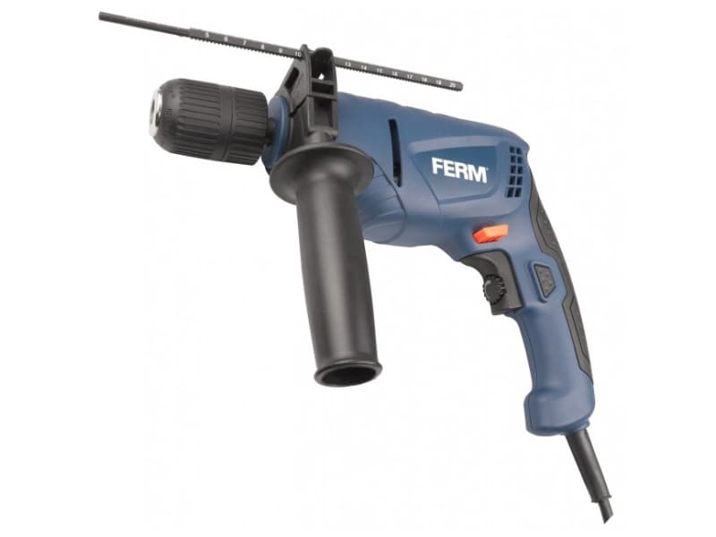 Ferm PDM1051, Nøkkel, 1,3 cm, 3000 RPM, 2,5 cm, 1 cm, 1,3 cm
