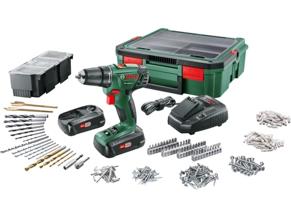 Bosch PSR 1800 + SystemBox, 1350 RPM, 1 cm, 3 cm, 38 nm, 18 nm, 400 RPM