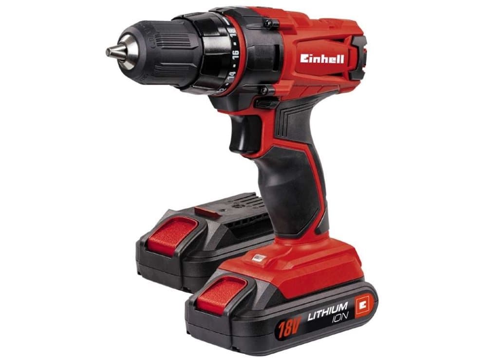 Einhell TC-CD 18-2 Li, 38 Nm, 350 RPM, 1250 RPM, 81,88 dB, 70,88 dB, 3 dB