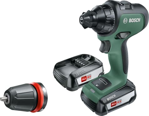 Bosch AdvancedDrill 18 Kit, Borr med pistolgrepp, 1250 RPM, 3,5 cm, 1,3 cm, 2,5 m/s ², 2,5 m/s ²