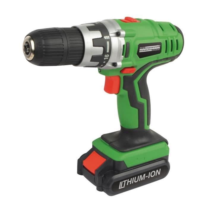 MANNESMANN Drill-driver - 18 V - Trådløs