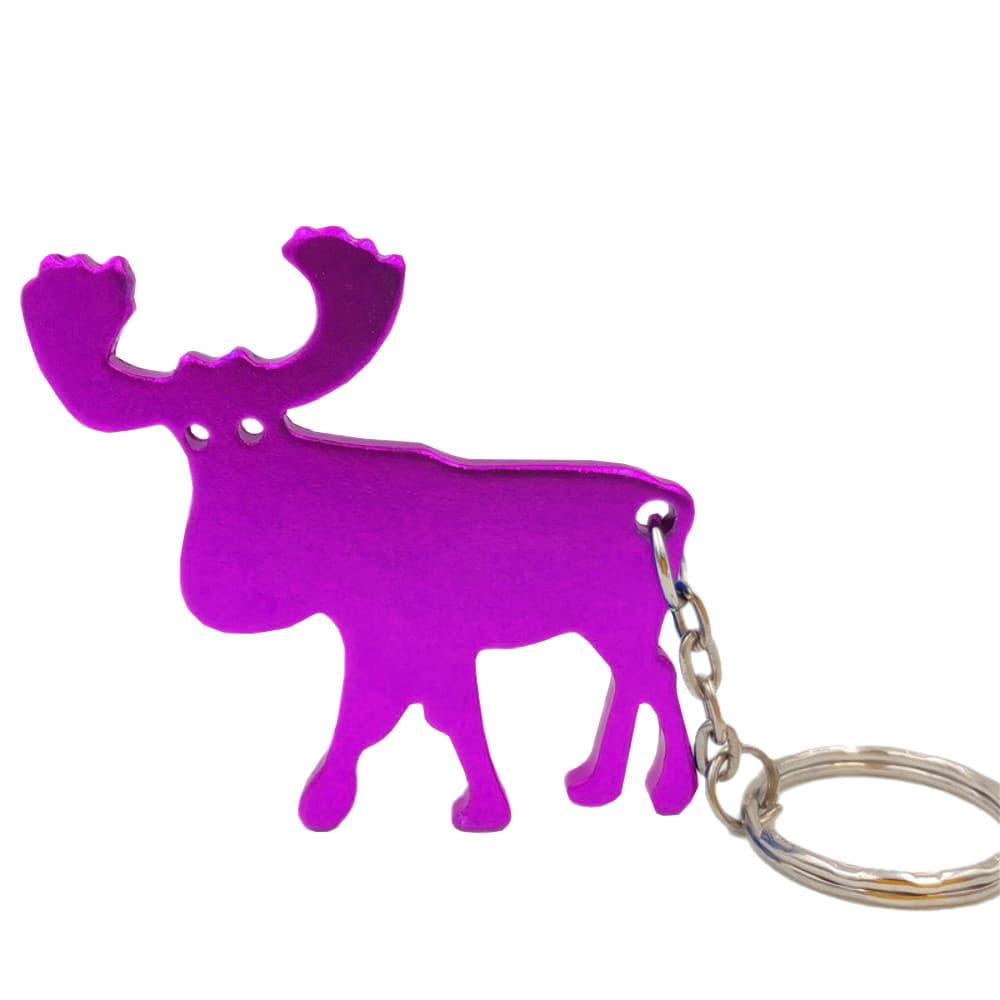 Nyckelring - Flasköppnare - Älg