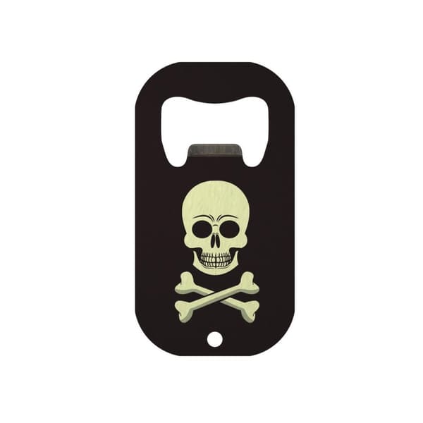 Grindstore Skull & Crossbones Mini Bar Blade Bottle Opener Black One Size