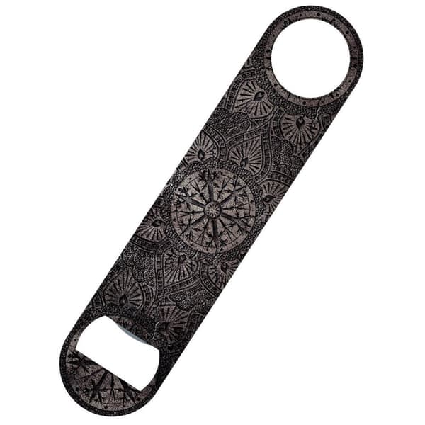 Grindstore Metallic Mandala Bar Blade Flaskeåbner Grey One Size