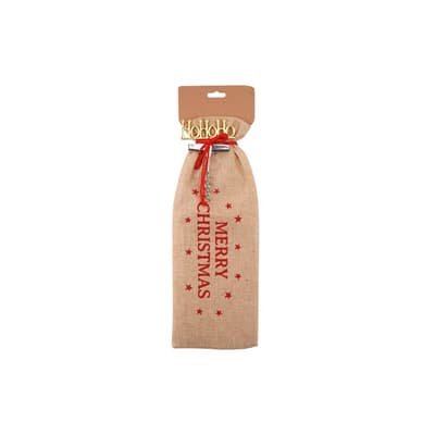 CGB Giftware Merry Christmas Bag and Bottle Opener Set