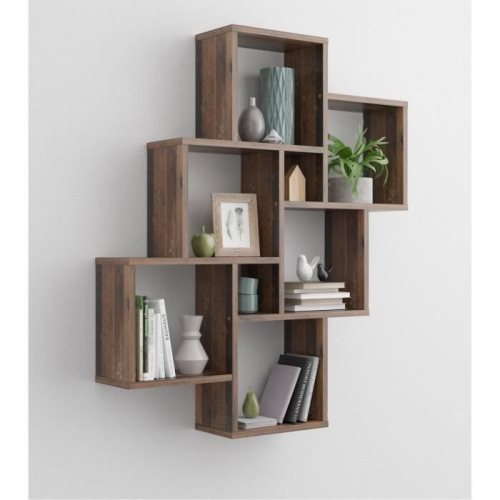 Bild av FMD Laurio 2 Grande Bibliotheque - Brun Gammal mörk stil