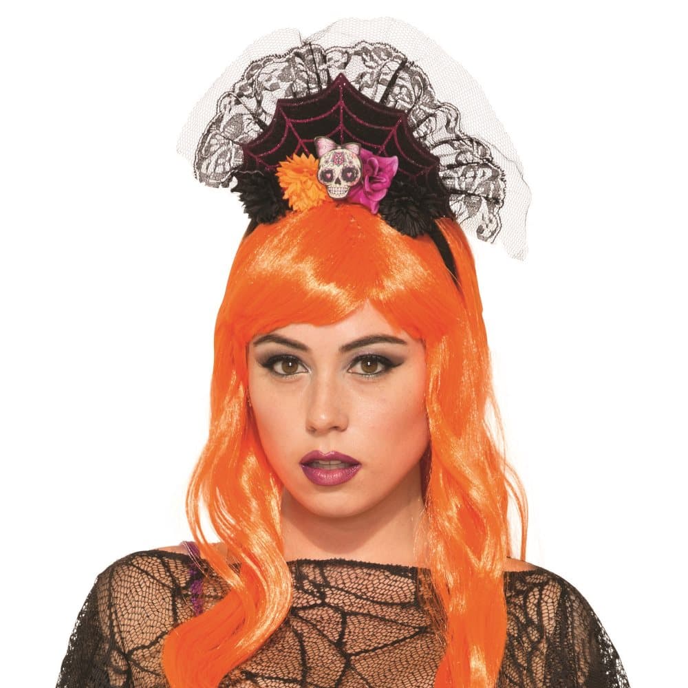 Bristol Novelty Unisex Adults Day Of The Dead Headband