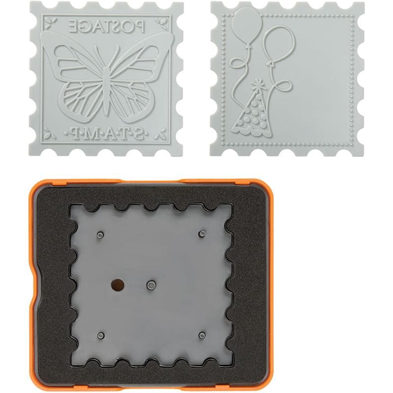 Skärschablon och Tryckplatta 10x12 cm 1 Set