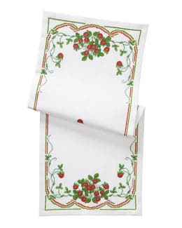 Broderikit Löpare Jordgubbar