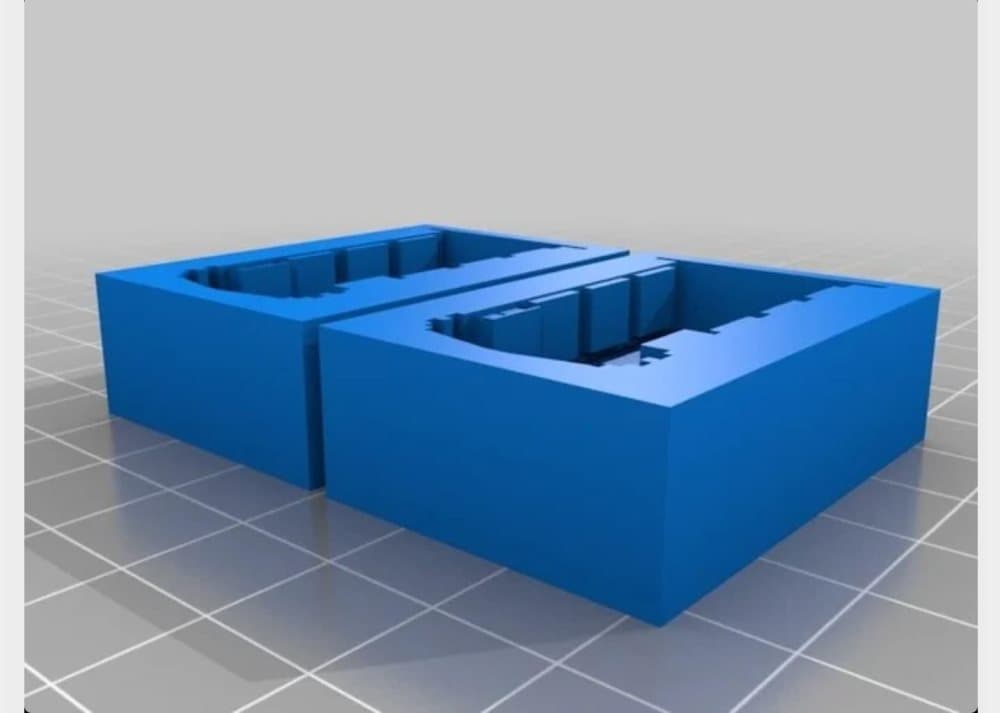 XL, DR who Tardis model 2 (double shape / Mold) (realistic) Random Color