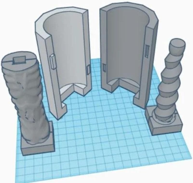 Fleshlight Mold Maker, 2 diff, insides, make your own fleshlight