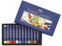 Faber-Castell Öljypastelliliitu 12 Väriä