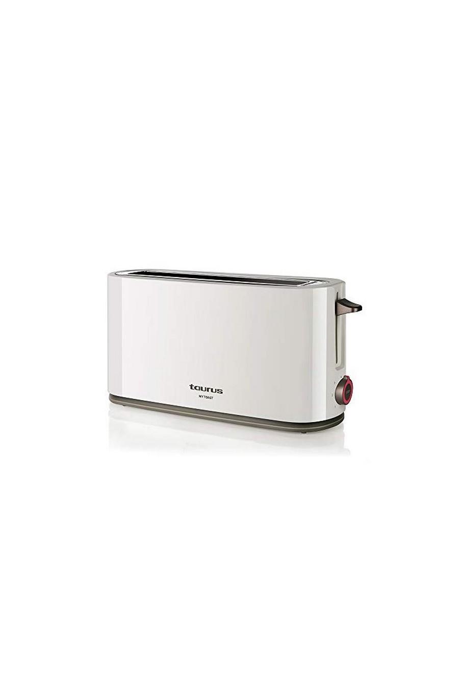 Brødrister Taurus MYTOAST 1R 1000W Sølvfarvet