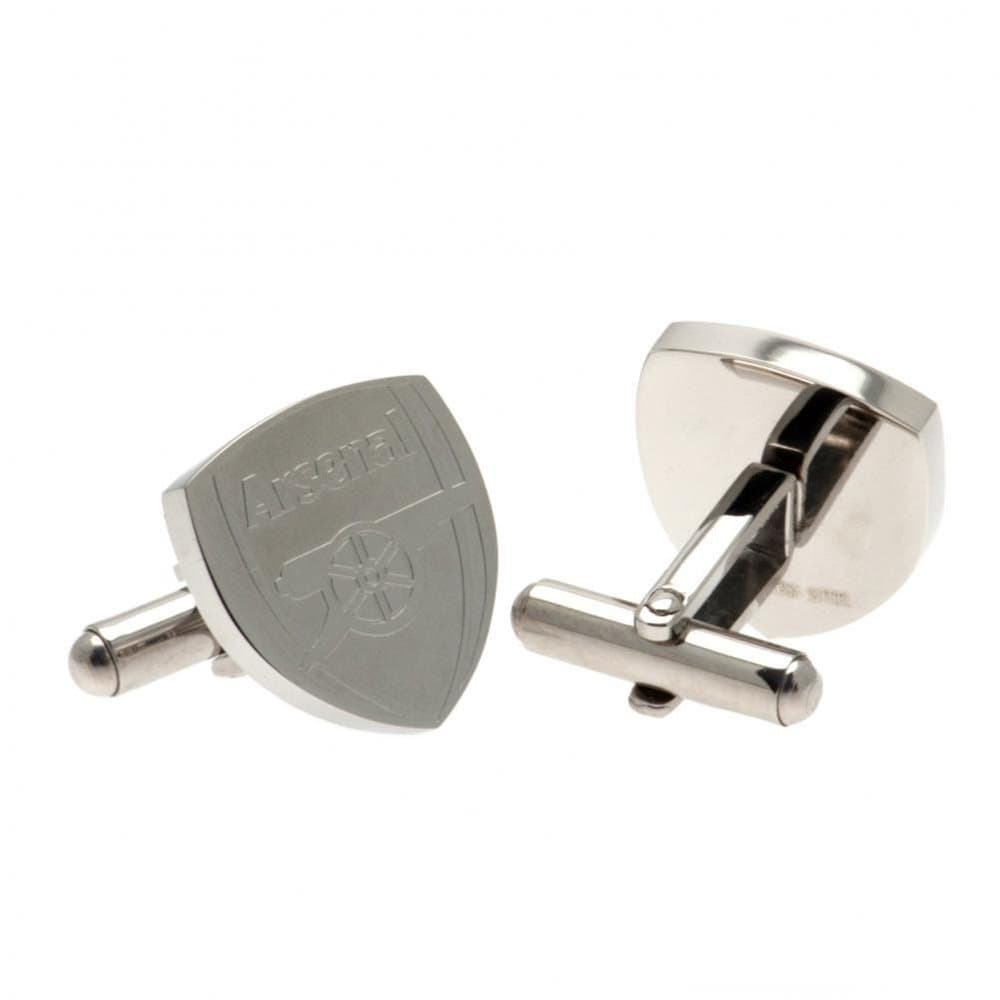 Arsenal FC Stainless Steel Crest Cufflinks