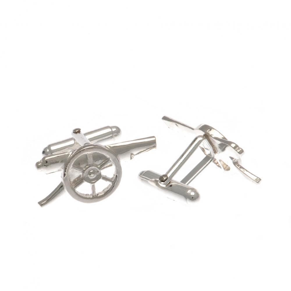 Arsenal FC Cannon Sterling Silver Cufflinks