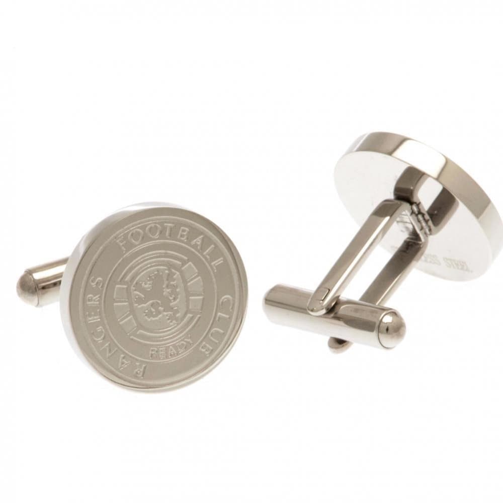Rangers FC Stainless Steel Crest Cufflinks