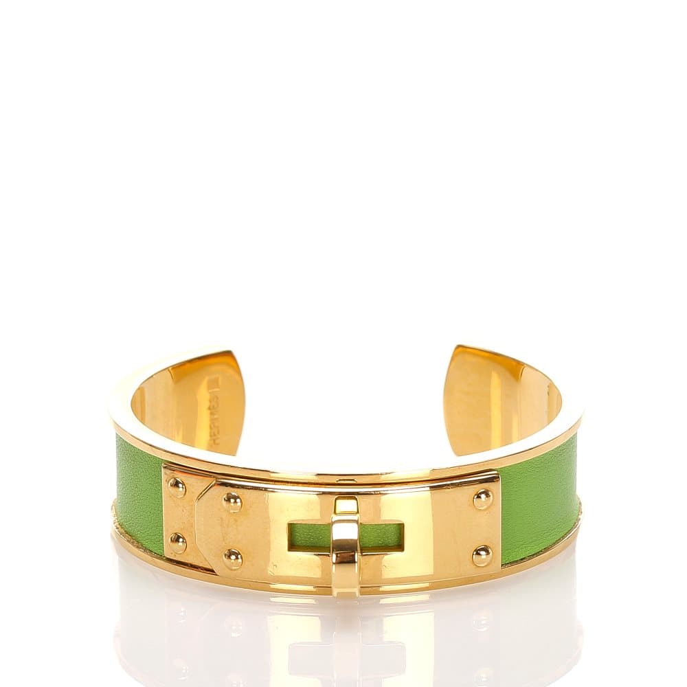 Pre-owned Hermes Kelly Bangle Gold