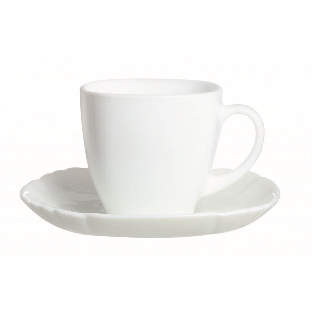 Luminarc Lotusia Cup & Saucer Set (Pack of 6)