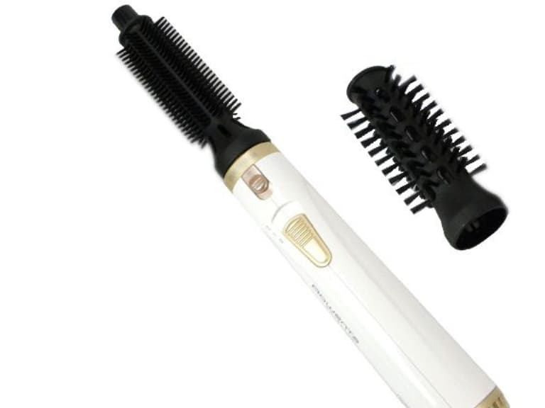 Rowenta Fashion Stylist CF3910CH, Varmluftsbørste, Varm, Hvit, AC, 2,1 cm, 2,5 cm
