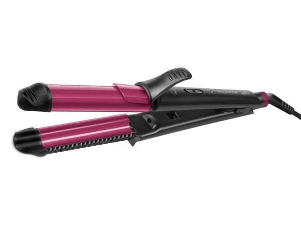 Rowenta Fashion Stylist CF4512, Multistyler, Varm, 170 °C, 200 °C, 45 s, Svart, Metallisk, Rosa