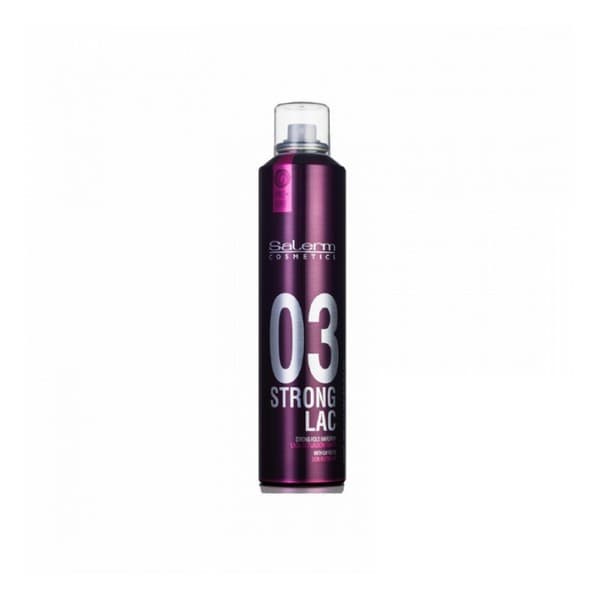 Stærk hårspray Strong Lac 03 Salerm (405 ml)