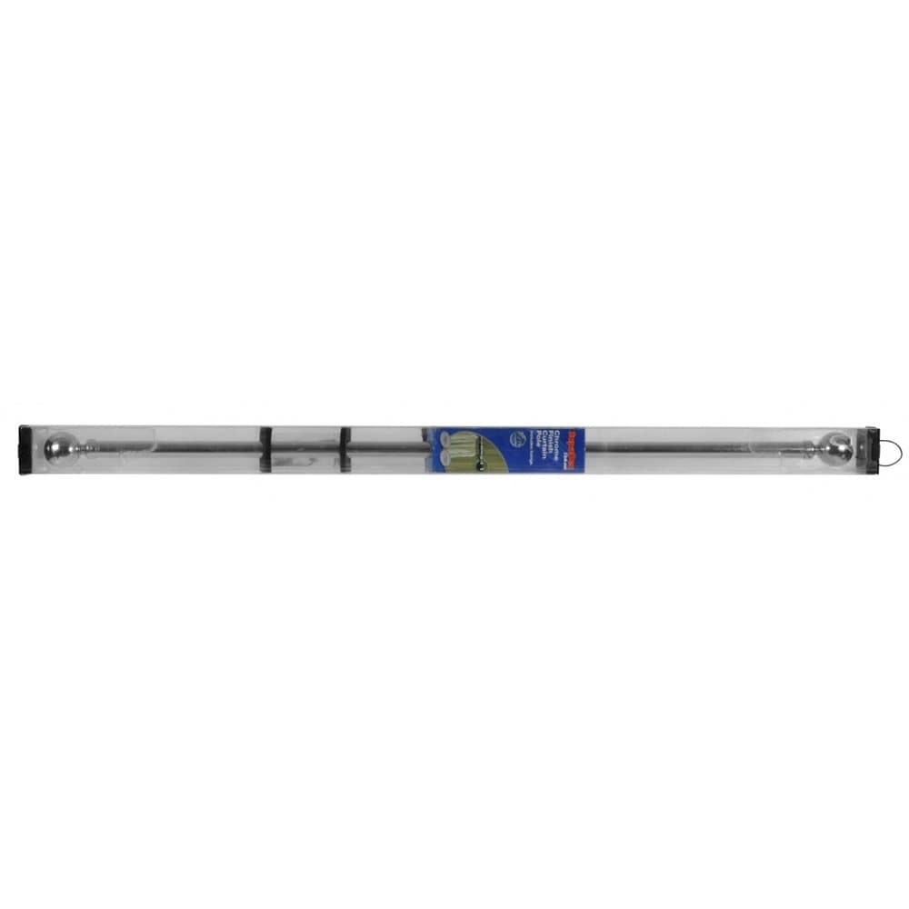 SupaDec Chrome Finish Curtain Pole