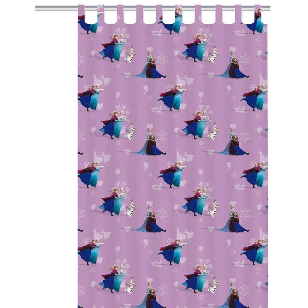 Disney Barnegardiner Frozen Elsa 250x140 cm lilla ASSO234004