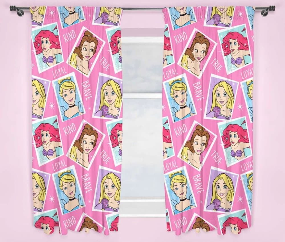 Disney Princess Brave Verhot Ready Made Curtains 168cm x 183cm