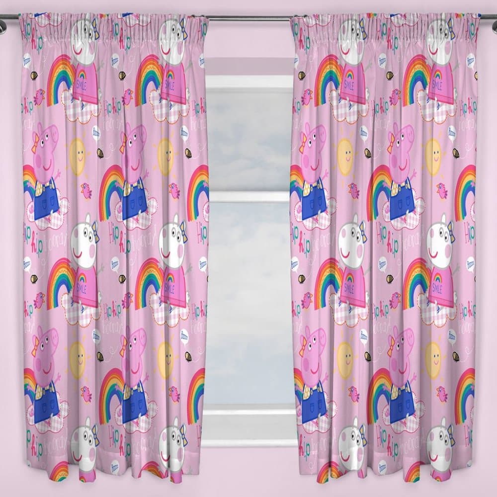Peppa Pig Greta Gris Gardiner 168cm x 183cm