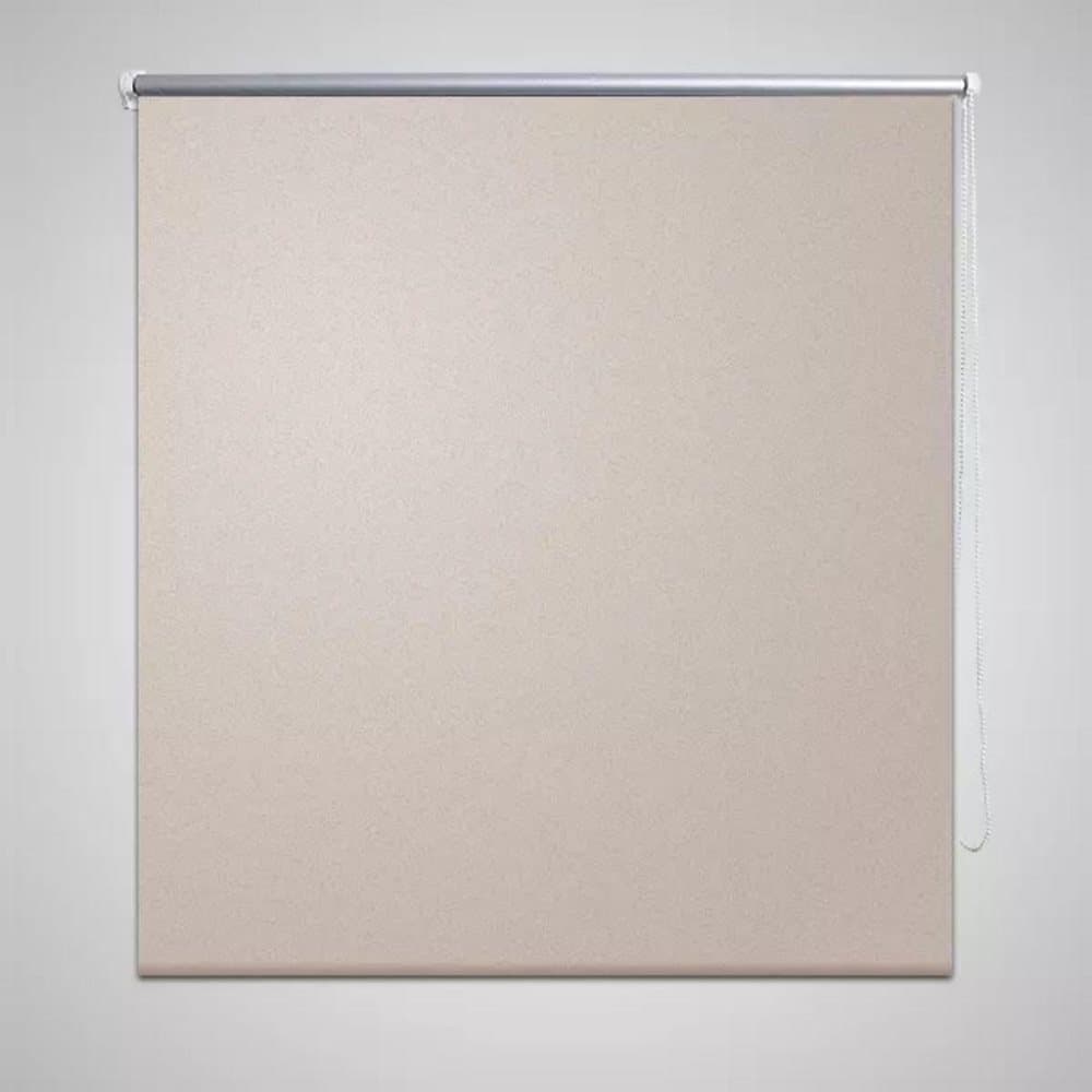 Rullgardin för mörkläggning 140 x 175 cm beige
