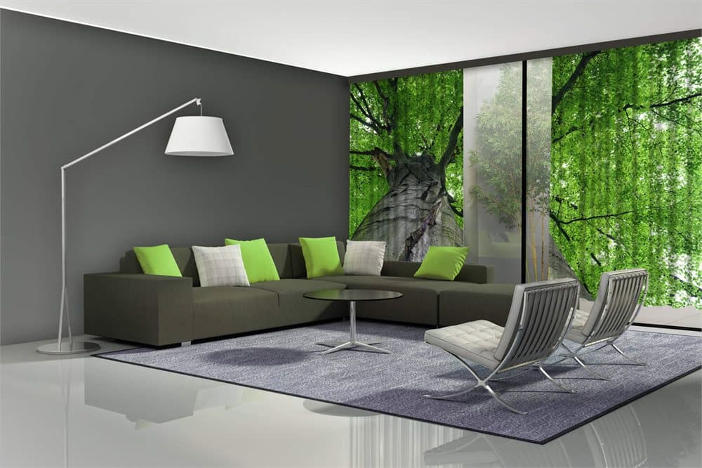 Dekorativa gardiner Treetop