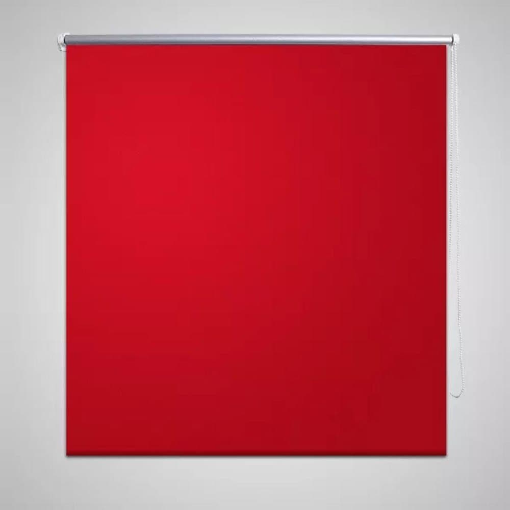 Rullgardin för mörkläggning 100 x 175 cm röd