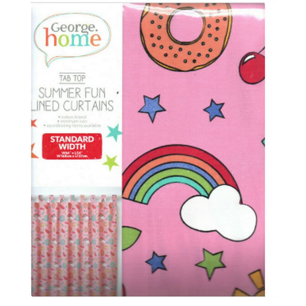 George At ASDA Summer Fun Curtains
