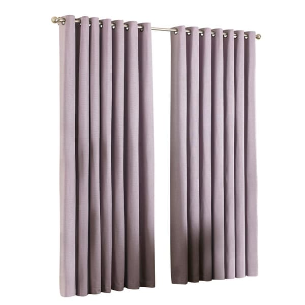 Riva Home Amari Ringtop Curtains Heather 66x72 (168x183cm)