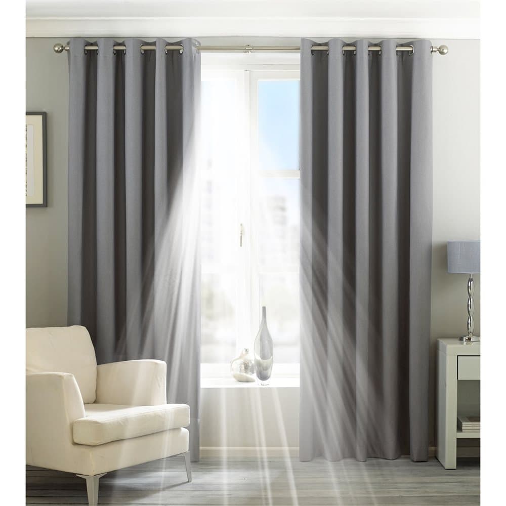 Riva Home Eclipse Blackout Eyelet Curtains