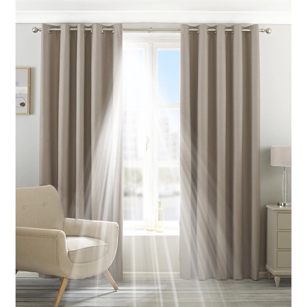 Riva Home Eclipse Blackout Eyelet Curtains