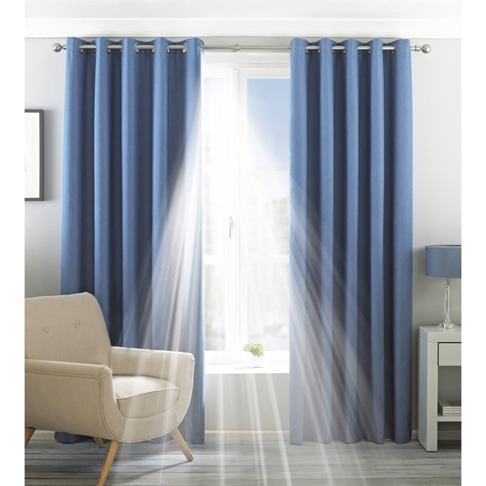 Riva Home Eclipse Blackout Eyelet Curtains
