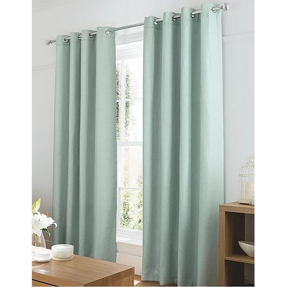 George At ASDA Textured Weave Lined Curtains