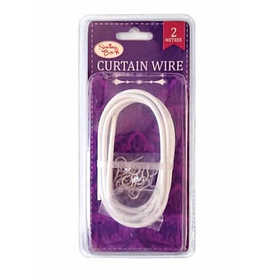 Sewing Box Curtain Wire & Fittings