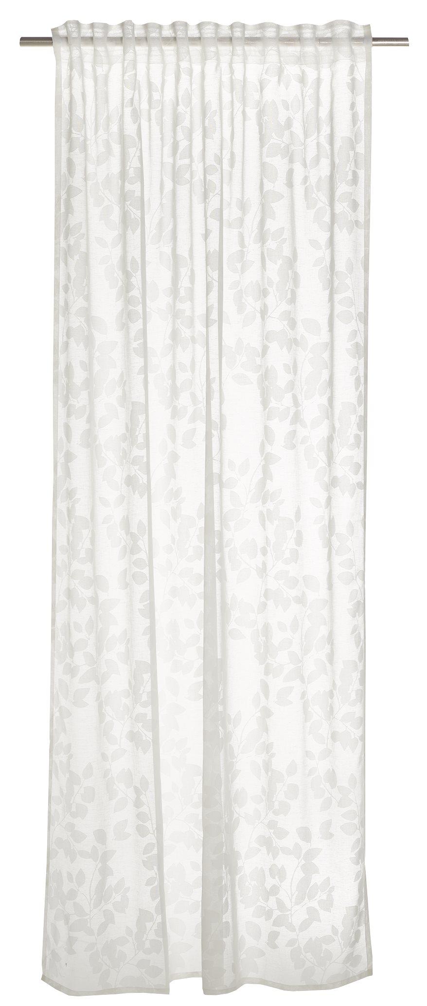 Finlayson Devoré-Gardin Latvus Polyester/Viscose 140 x 250 cm Vit