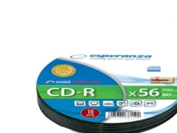 Esperanza 2003, CD-R, 700 MB, 10 stykker, 120 mm, 52x