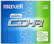 Maxell MAX-CRD19SC, 52X, CD-R, 700 MB, 10 styck