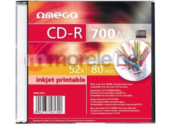 Omega The Omega CD-R slim drive | 700MB | x52 | 10 pcs.