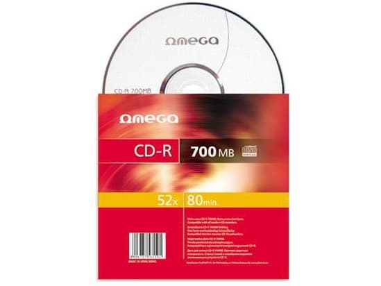 Omega CD-R 700 MB 52x 1 sztuka (56159)