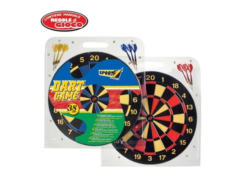 Dartspil ''Sport'' 38cm m/6 pile