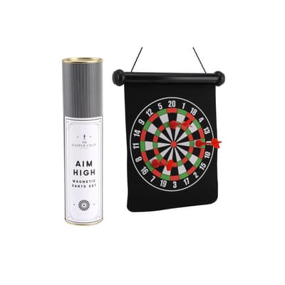 CGB Giftware Dapper Chap Aim High Magnetic Dartboard Set