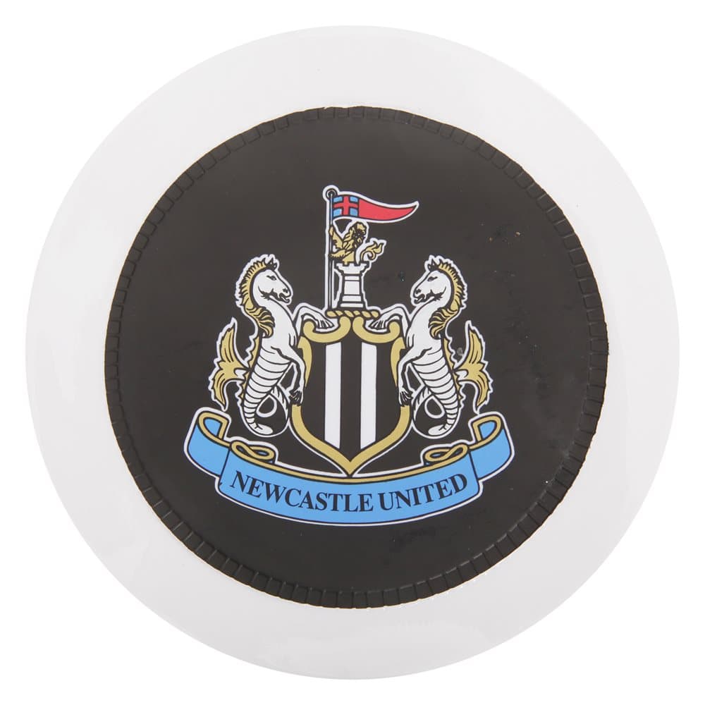 Newcastle United FC Officiell Round Football Crest Car Tax Disc Holder
